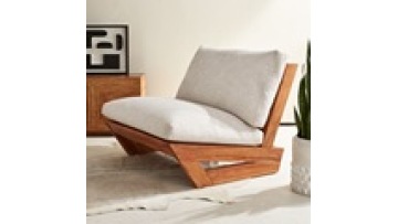 New fashion modern simple minimalist velvet  comfort fabric  leisure  wooden living room lounge reclining  chair1