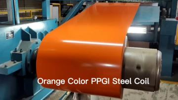 Orange Color PPGI