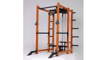 Lat Pull Down System and Low Row Attachment Multi Function Gym Rack Power Rack For Fitness1