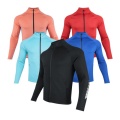 Fitness Jacket Men Running Long Sleeves Quick Dry Training Cycling Jerseys Football Basketball Top Outdoor Sports Coat