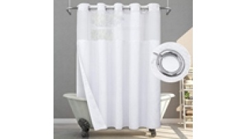 2021 African Polyester Waterproof Bathroom Shower Curtain Sets for bathroom1