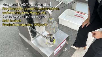 Melon and Fruit Peeling Machine pumpkin peeling machine