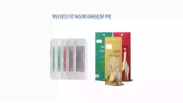 Detox foot pads