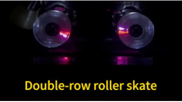 roller skate variable image light up wheel