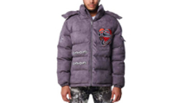 New Custom Winter Thick Warm Button Pocket PufferJacket Streetwear Plus Size Winter Down Corduroy Puffer Jacket For Men1
