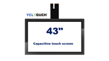 43 inch multi touch capacitive touch screen 