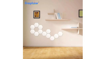 diy self decorative adhesive mirror wall paper sticker decal1
