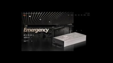 Laser print led emergency driver