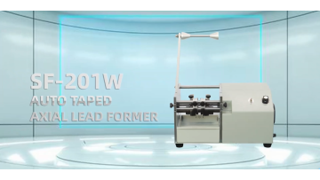 SF-201W   AUTO TAPED AXIAL LEAD FORMER