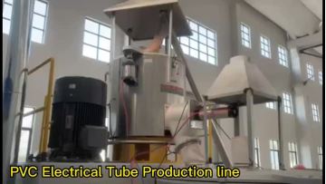 PVC electrical conduit tube production line 250