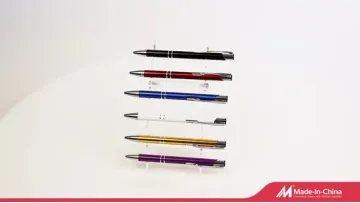 Hot Sale Stock Price Aluminium Ball Pens Gift Ball Pen Promotional Pen with Custom Logo1