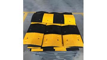 Modular Steel Heavy Duty Reflective LED Speed Bump for Highway Safety
