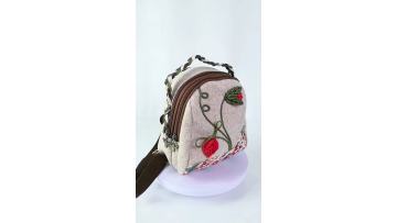 B345-CM Strawberry Handheld Crossbody Basg