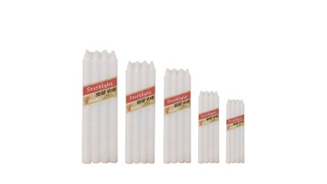 colorful taper stick candles