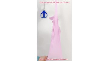 Synthetic Nitrile Gloves Pink 4 Mil Nitrile Gloves Nitrile Gloves1
