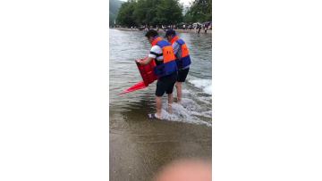 easy deploy, freestanding flood stop
