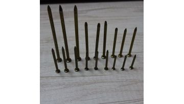 With magnetic iron nails