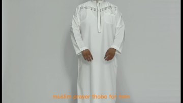 factory price short sleeve jubah for men islamic muslim thobe for men muslim prayer robe for men1
