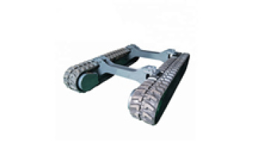 Mini Rubber crawler Rubber Tracked Chassis Undercarriage1