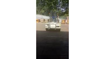 3 ton front double tires forklift with bale clamps