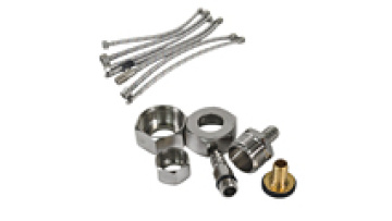 Brass and Stainless Steel Joint Accessories of Braided Flexible Hose Multiple Interface Forms Kitchen Plumbing Hose Toilet1