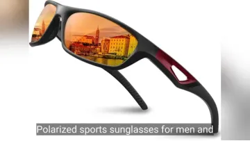 Polarized Sports Sunglasses for Men and Women, Driving, Cycling, Fishing and Running1
