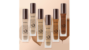 Wholesale 24 Hours Black Skin Makeup Liquid Foundation for Face foundation full coverage1