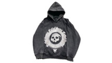 Custom Big Size Logo Screen Printed French Terry Heavy Cotton Oversized Pullover Hoodies Men1