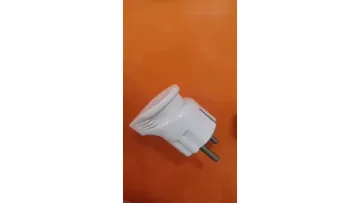 Russia Style 2 Pin Electric Power Plug (P8054)1