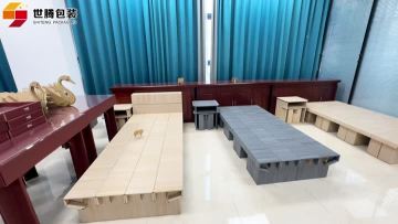 Eco-Friendly Cardboard Bed for Sustainable Living