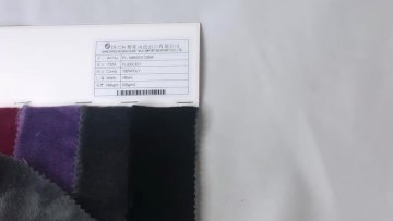 Custom soft knitted flannel Fabric wholesale  Dyed 100% Polyester fleece sleepwear Fabrics for garment clothing1