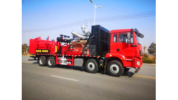 Fracturing truck for overseas market