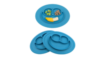 Wholesale BPA free  reusable silicone Baby Product Feeding Supplies new design Silicone Baby Plate for Kids1