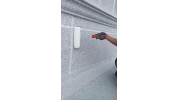 textured external wall coatings