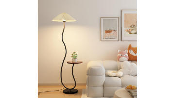 nordic-minimalist-standing-light-with-table-demonstration