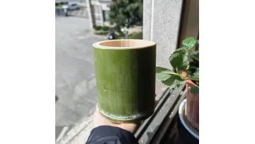 Bamboo Steamer/Bamboo Products/Net Red Bamboo Tube Cup/Floor Stall Milk Tea Cup/Special Bamboo Cup for Scenic Spot/Dessert Bamboo Tube Cup/Net Red Milk Tea Bamb1