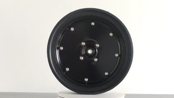 HC-A010 Black Nylon & Steel Rim Depth Wheel