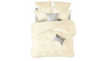 Customized size Cut flower design duvet cover and pillow cases bedding sets for living room1