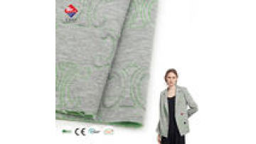 New Design Knitted Polyester Floral Jacquard Yarn-dyed Knit Fabric for Dresses Sweaters1