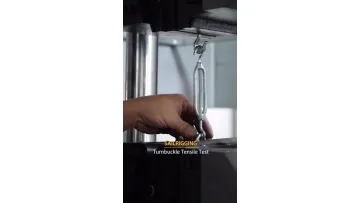 Heavy Duty DIN1478 Turnbuckle Jaw and Jaw Wire Rope Tension Turnbuckle M12 M16 M20 M24 Steel Cable Turnbuckle for Sale1