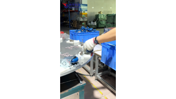 Medium Duty PU Blue Caster Wheels