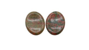 Unakite Worry Stone: A Natural Gemstone for Massage, Healing, and Stress Relief1