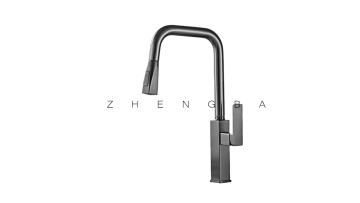 9008 360 Swivel Pull Out Down Spray Kitchen Faucet