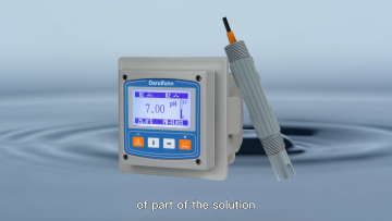 Pure Water Support SG Sensor RS485 Online pH Meter with Two Relays1