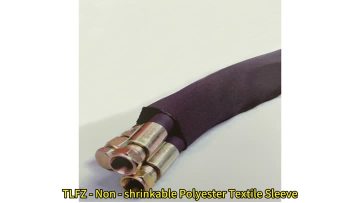 TLFZ non-shrinkable polyester textile sleeving