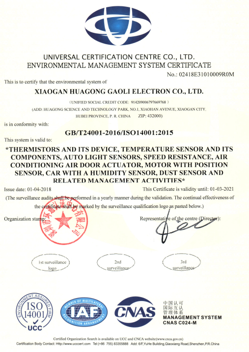 ISO14001:2015