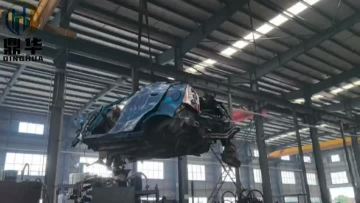 waste car baler
