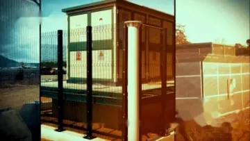 Powder Coated Anti Climb Fence for Prison Airport