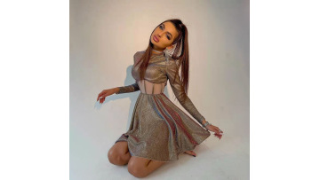 corset swing dress