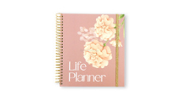 Customized Manifestation Weekly & Monthly Life Goals Planner Journal Notebook With Pages Printing Service1